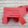 Minecraft Pig Money Bank approx. 19cm lenth Used Please see photos Image 7
