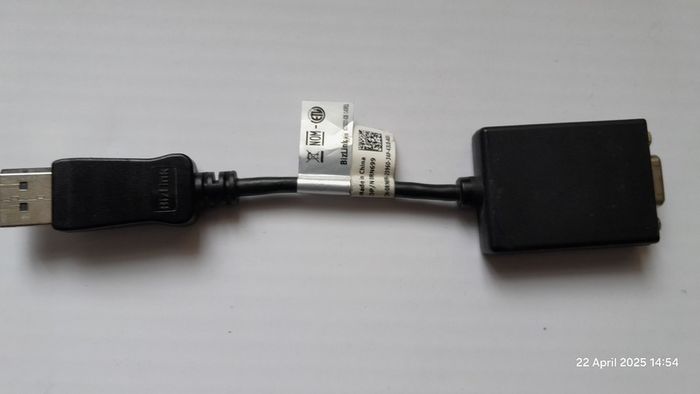 DisplayPort DP male to VGA female Adapter Converter Monitor PC Projector