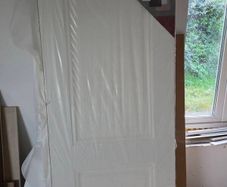 2 panel solid door,