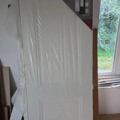 2 panel solid door,
