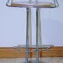 Designer Bar Stools - Wood & Chrome Steel Image 2