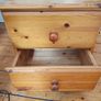 Pine bedside drawers Image 3
