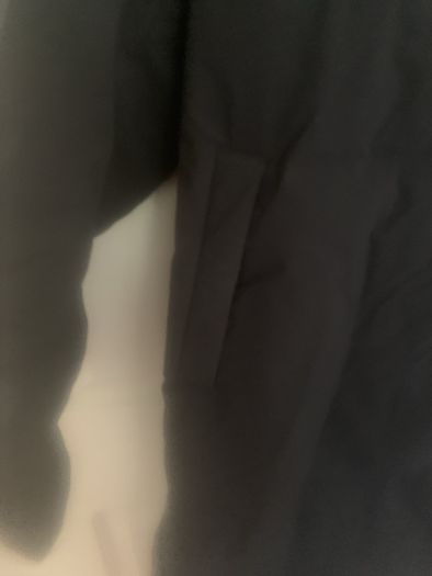 Uniqlo full-length black puffer coat (XS) Like new
