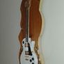 Wood wall art - unique handcrafted guitar Image 5