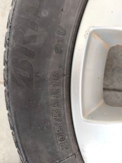 4 Alloys wheels Skoda 205/55/R16