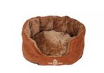 Pet Oval Pillow Top Dog Bed  Large- 