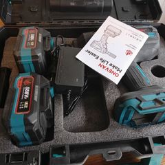 Onevan 3,500nm 3/4 Impact gun, battery X2, charger MAKITA COMPATIBLE