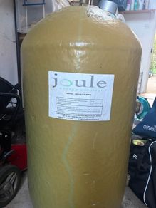 Copper cylinder with immersion