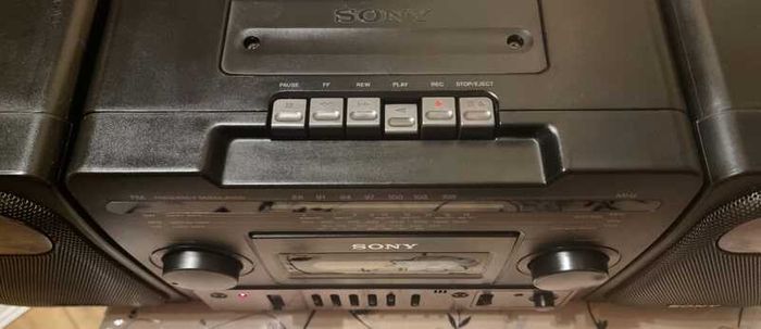 From 1993 Sony CFS 1030L Radio Cassette Recorder.
