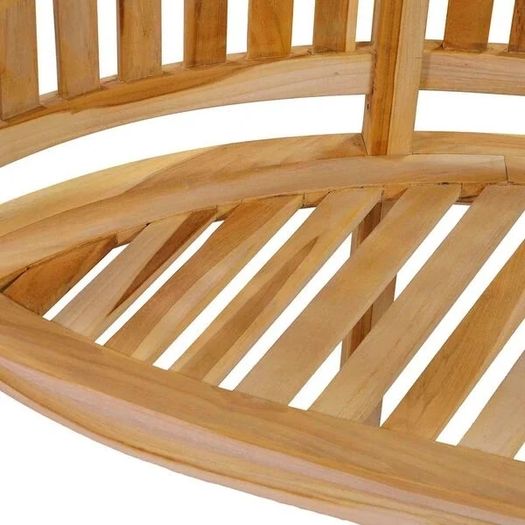 Banana Bench 200 cm Solid Teak Wood