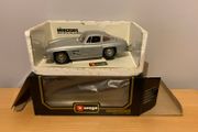 Mercedes Benz 300 SL Mille Miglia 1955 1/18 Burago Model Car