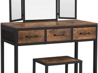 main image for ad Dressing Table Makeup Desk with 1 Stool - Free Delivery Nationwide