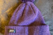 Purple Bobble Hat from RockJock