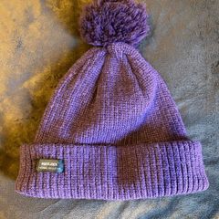 Purple Bobble Hat from RockJock