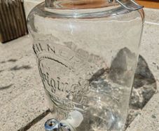 Large Glass Jar With Tap