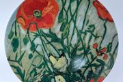 Vincent Van Gogh "Butterflies &amp; Poppies" Porcelain Plate