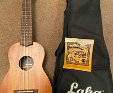 Laka Soprano Ukulele with Tuner