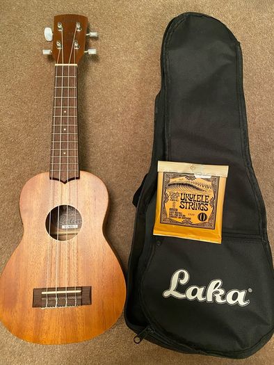 Laka Soprano Ukulele with Tuner