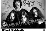 Black Sabbath Autograph's