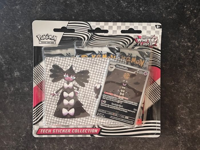 FREE Tracked Shipping. Pokemon White Flare Tech Sticker Collection
