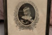 Antique Framed Print of Prince Phillipe Count of Flanders