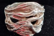 sterling silver ring size S/T