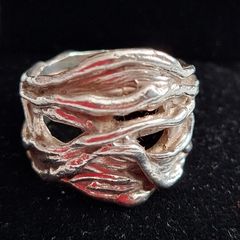 sterling silver ring size S/T