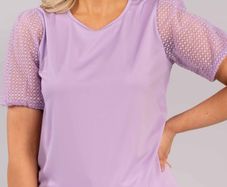 Naoise Lilac Top. SIZE XL. New