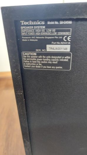 Technics speaker