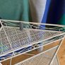3 Tier plant stand. Metal. New. Cream colour Image 5