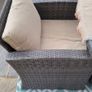 Rattan Garden Furniture 3+2+1+1 and Patio Heater Image 7