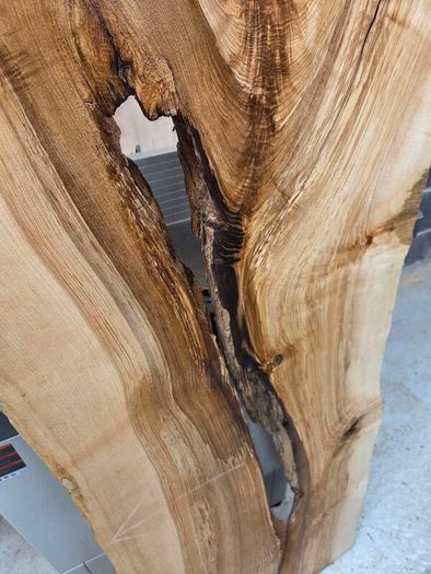 Live edge Ash Slab - Kiln Dried