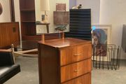 Vintage 1960s Chest of Drawers with Mirror -  Warehouse and Showroom Open Saturday 27th June 12 till 4pm Eircode R95T227