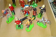 Old Toys Cowboy 2 Indians Soldiers Britains etc. 12 in total sold as a lot, Postage Available or Collection is always welcome and Recommended in Rochfortbridge Westmeath