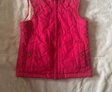 Girls Gap Pink Sleeveless Jacket with fleece lining