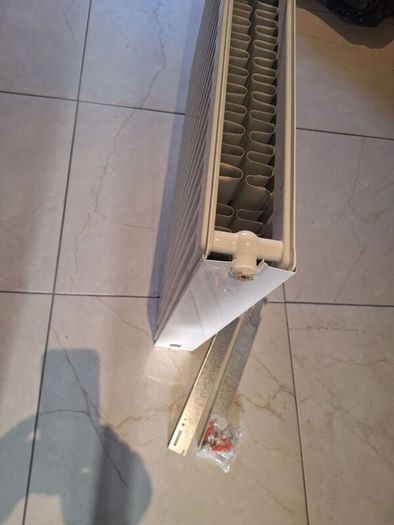 New Double Radiator,+ valves