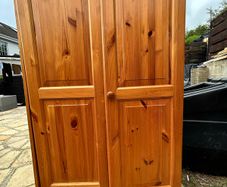 Solid Pine Wardrobe