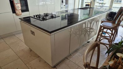 Kitchen Island with Stone Counter - Free