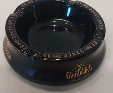 Glenfiddich scotch whiskey advertising ashtray,,nice condition,,collectors item with smoking bans on ashtrays health reasons aswell ,,only going to go up in value,,