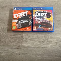 Dirt 4  & Dirt 5 Ps4 Game bundle