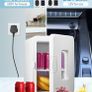 2 in 1 Mini Fridge 15 Litres / 21 Cans, Portable with Cooling and Heating Function, 12 V DC/220 V AC for Cars, Offices and Dormitories, Drinks, Cosmetics, Black, Max & Eco Mode Image 4
