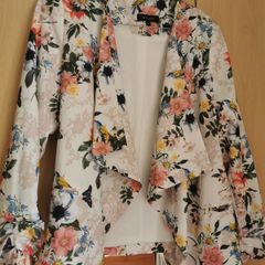 New look floral print blazer UK 8-10