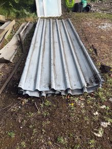 Steel roofing sheets