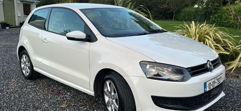 2010 Volkswagen Polo 3dr 1.2 white