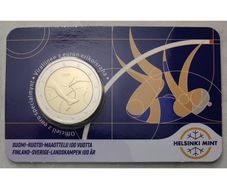 Finland 2 Euro Base Metals Brilliant Uncirculated Coin 2025 - 100 Years of Finland-Sweden Athletics International