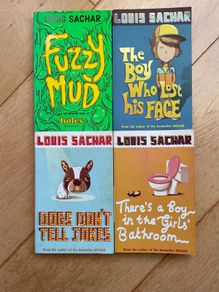 louis sachar books x4