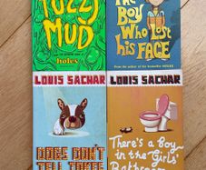 louis sachar books x4
