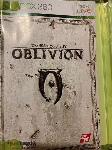 Xbox 360 game Oblivion Elder Scrolls IV