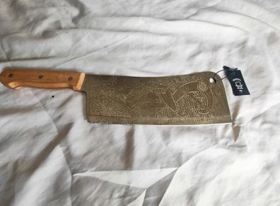 Cleaver Knife 10 inch Cammin Casket by Di'Casteel