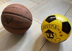 Basketball & soccer ball